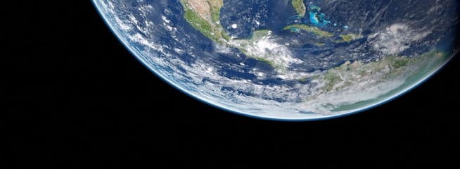 Full View of Earth from Space